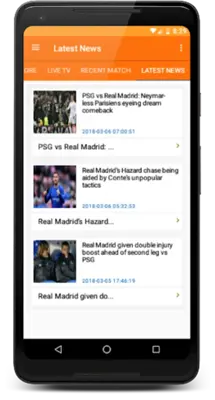 LiveScore  Soccer 2021 android App screenshot 4